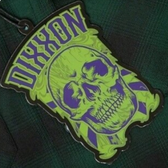 DIXXON Flannel ABSINTHE Limited Edition Men's Flannel. XLT - Picture 8 of 9